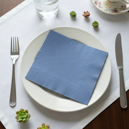 Dinner Tissue 16x16 2 Ply Blue