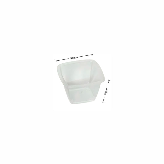 NP PS 18 SQ Jelly Container 60ml Clear