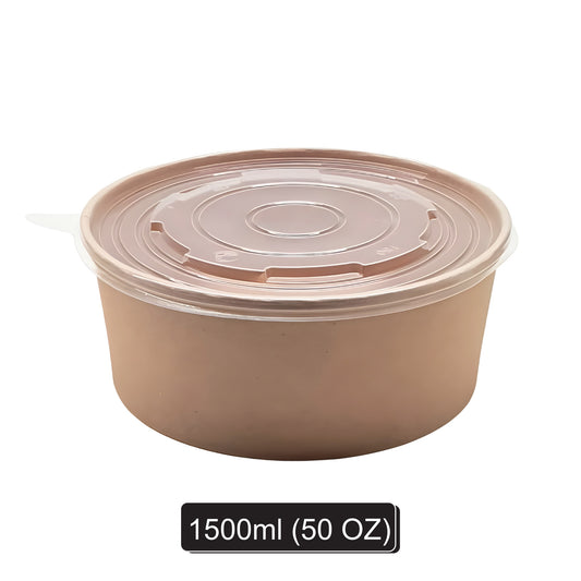 1500 ml Paper Salad Container