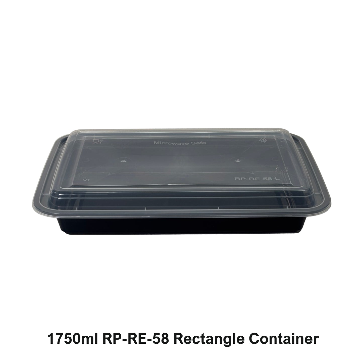 1750 ml RE Rectangular Container RP-RE-58