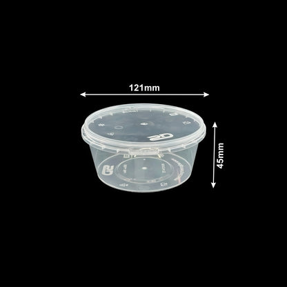 300ml Tamper Proof Round Container with Lid