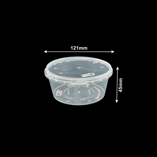300ml Tamper Proof Round Container with Lid