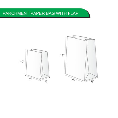 6x4x10" PacknServe Specialized Pouch with flap for 2 Cups – 60 GSM