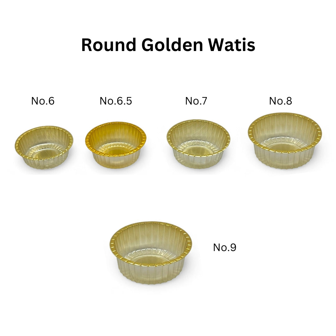 Round Golden Wati No.6