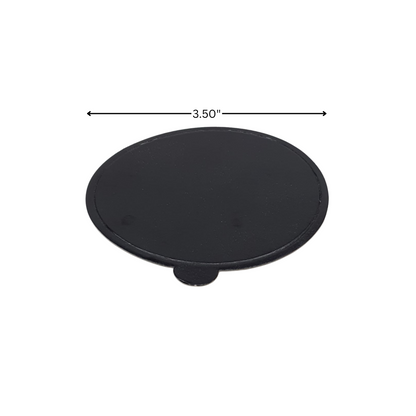 Cake Pastry Board – Round Black (3.5)
