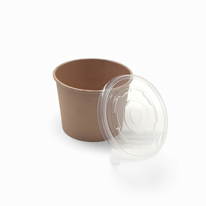 250 ml Kraft Round Paper Container