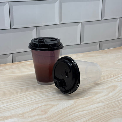 350 ml Paknserve Sipper Container with Black Lid (90D)