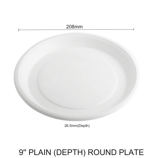 BW 9" Depth Round Plate