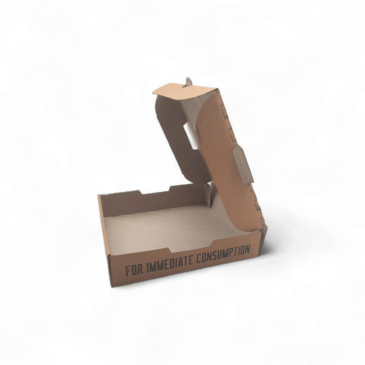 Brown 7 inch Pizza Box