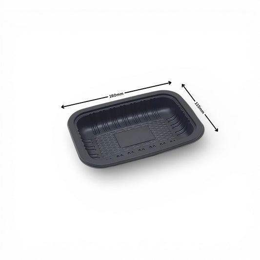PP Rectangular Meat Tray 160 x 115 mm
