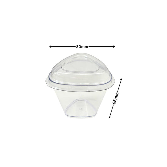 NP-PS 2 Triangle big 175 ml cup with Lid