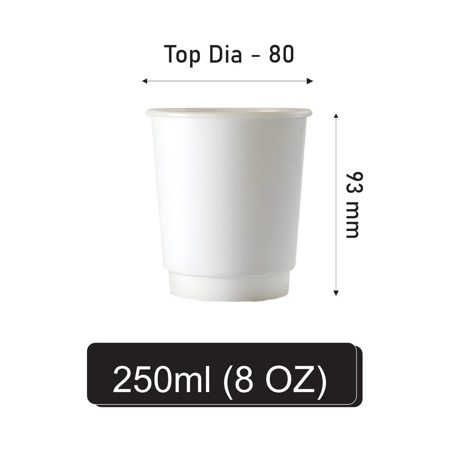 250 ML Double Wall Paper Cup