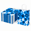 10x4x14 Gift Carry Bag (Blue floral print)