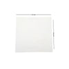Ecowrap Plain Cut Sheet 10 x 10 inch White color (250 Sheets) Butter Paper