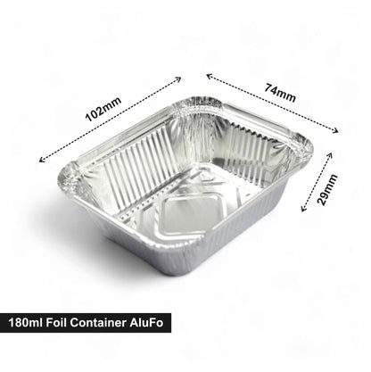 180ml Foil Container AluFo