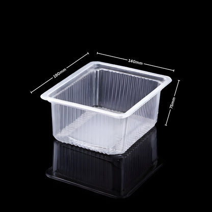 190 × 140 × 75 mm PP Rectangular Tray