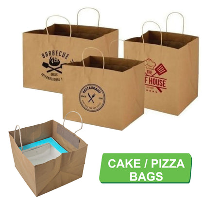 9 x 9 x 9 Inch Cake / Pizza Bag