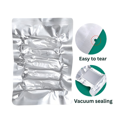 Vacuum Pouch - Both Side Aluminum Foil - 3 Side Seal (12 x 18)