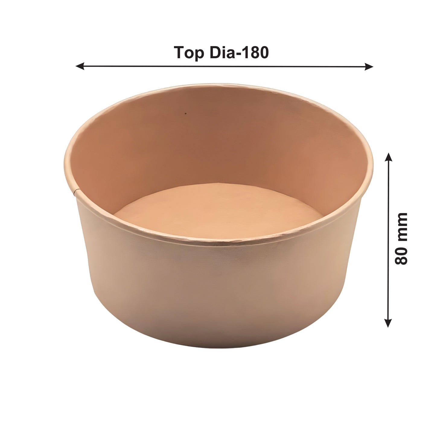 1500 ml Paper Salad Container