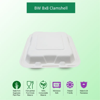 BW 8x8 Clamshell Box