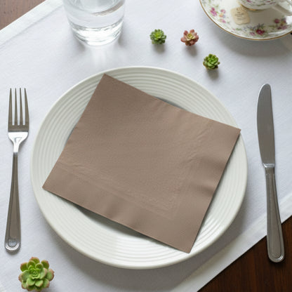 Dinner Tissue 16x16 2 Ply Brown