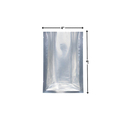Vacuum Pouch - One Side Clear One Side Metallized (4 x 6")