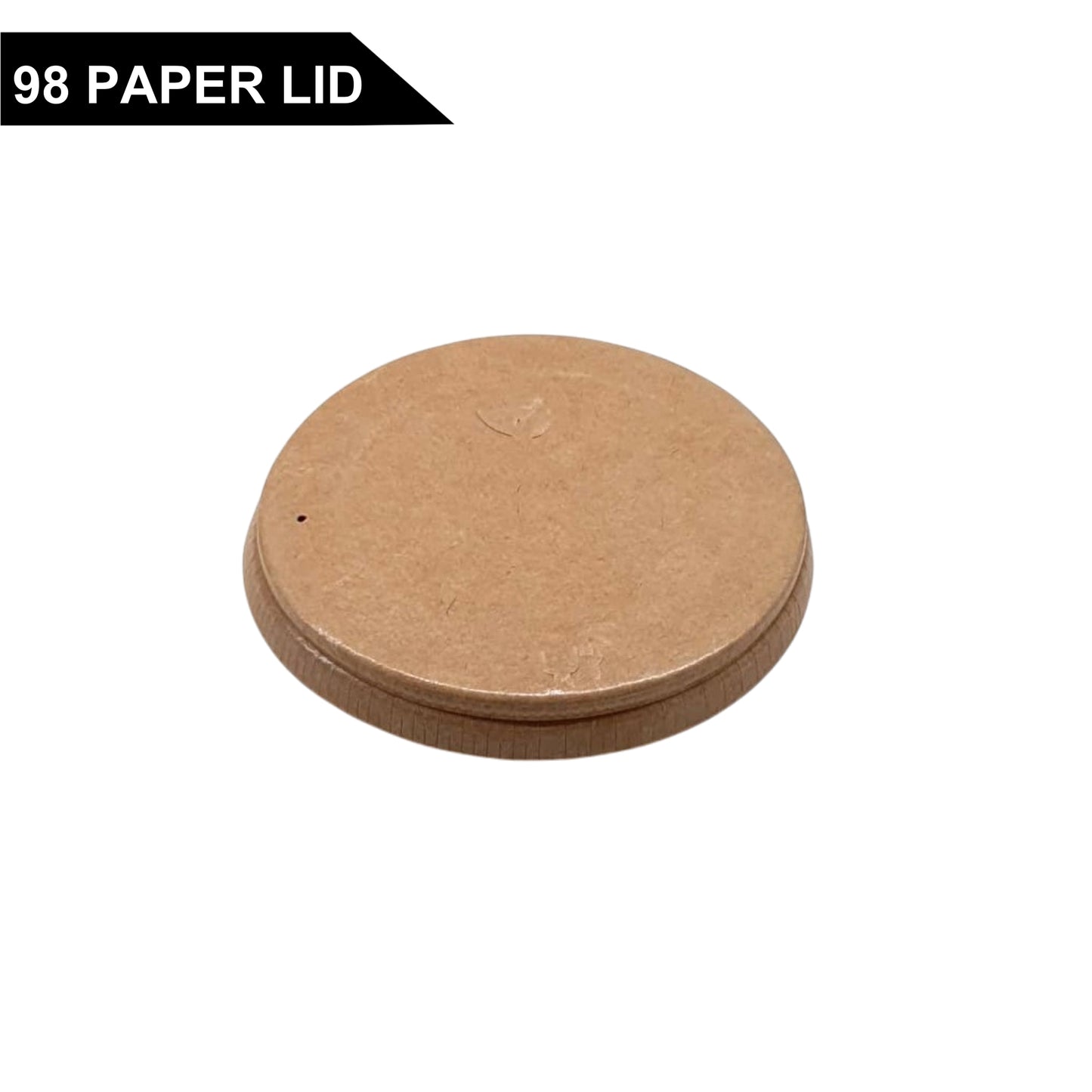 98 Dia Paper Lid for Round Kraft Container