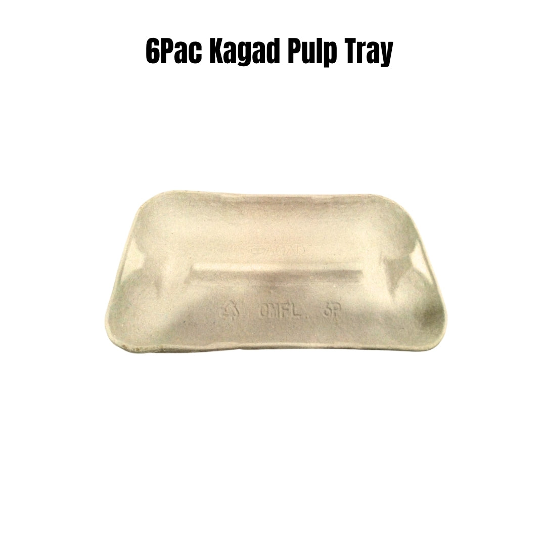 6Pac Kagad Pulp Tray