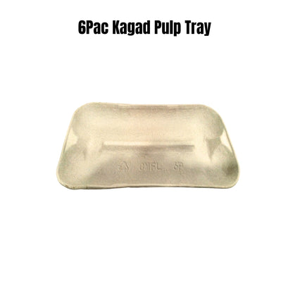6Pac Kagad Pulp Tray