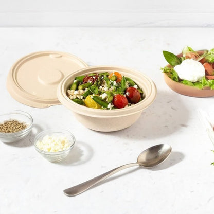 Bumboo Anti-Leak 1000ml Round Bowl With Lid