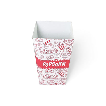PNS 64 OZ Square Popcorn Box