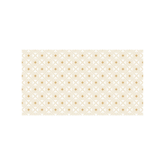 Diamond Flower Table Roll (GOLD , WHITE )