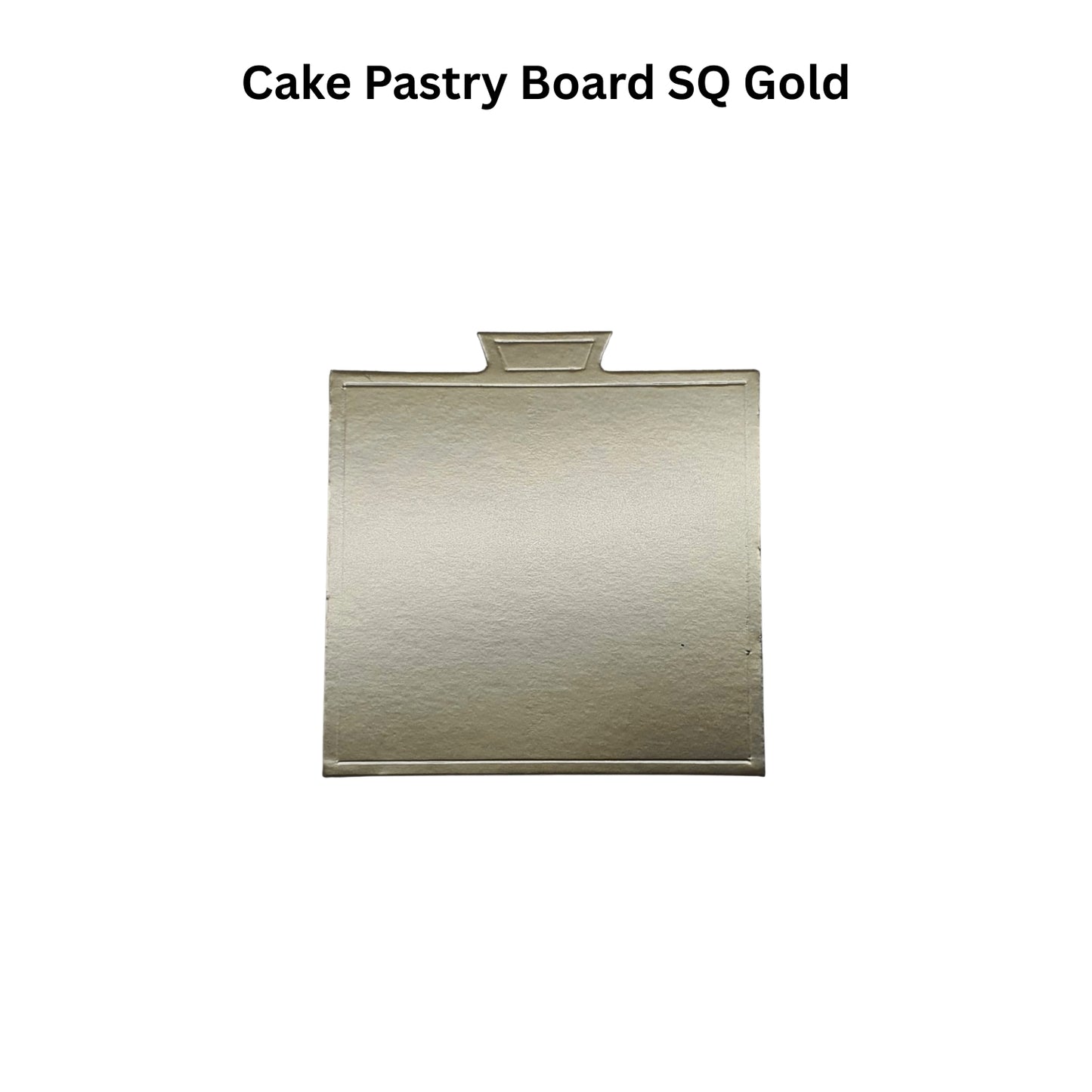 Cake Pastry Board – Square Gold (3.5)