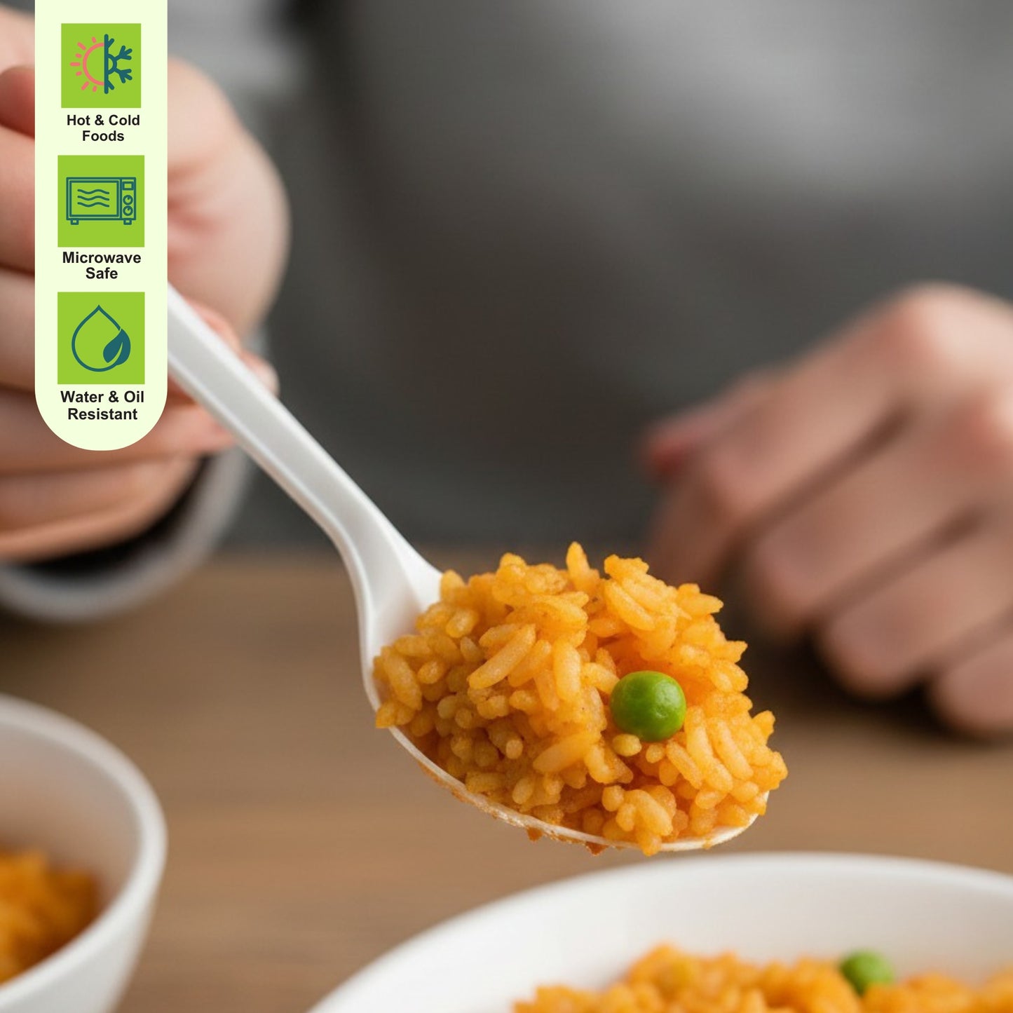 Corn Starch Spoon 6 Inch