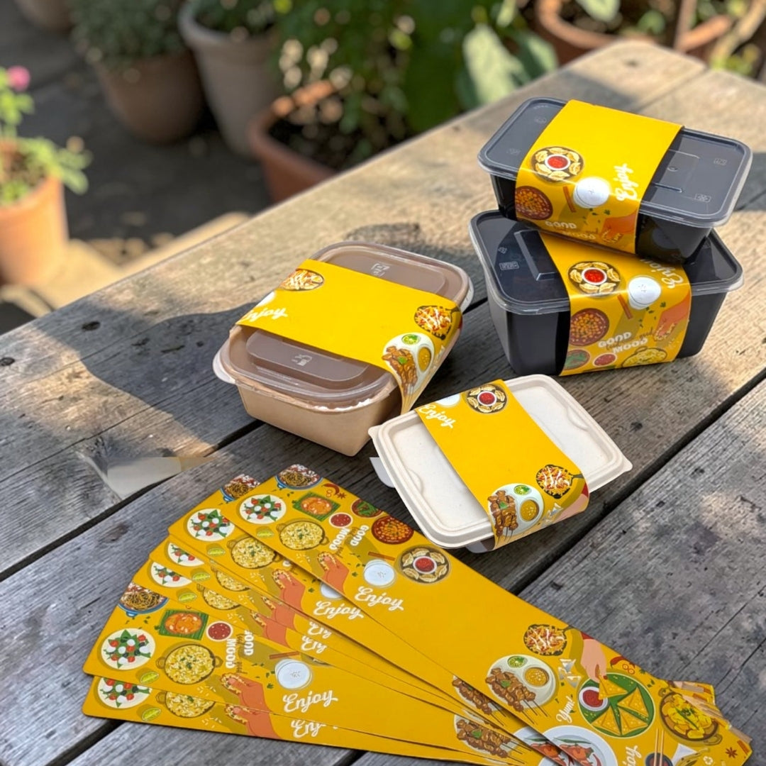PNS Food Box Sleeves / Container Sleeves / Wrap Bands
