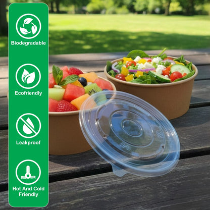1500 ml Paper Salad Container