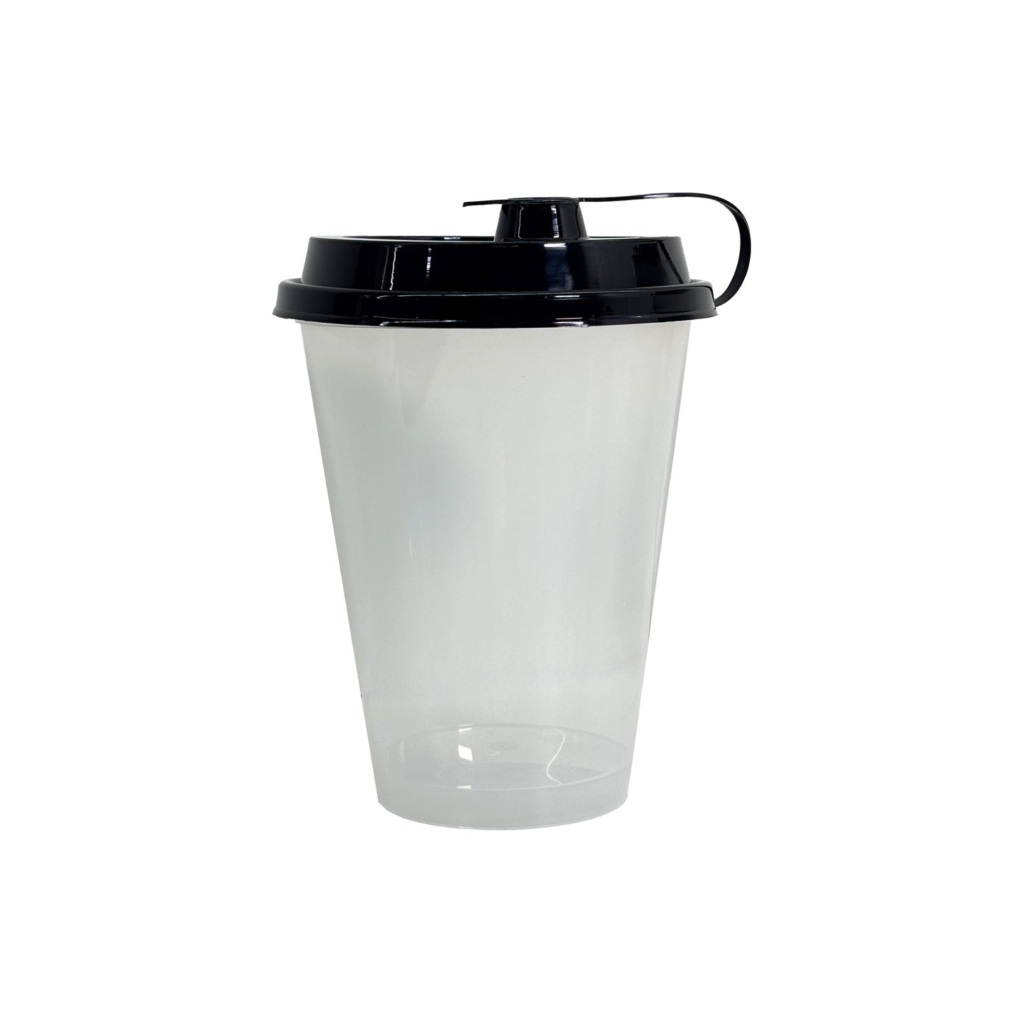 350 ml Paknserve Sipper Container Frosted Finish with Black Lid (90D)