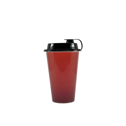 350 ml Paknserve Sipper Container with Black Lid (85D)