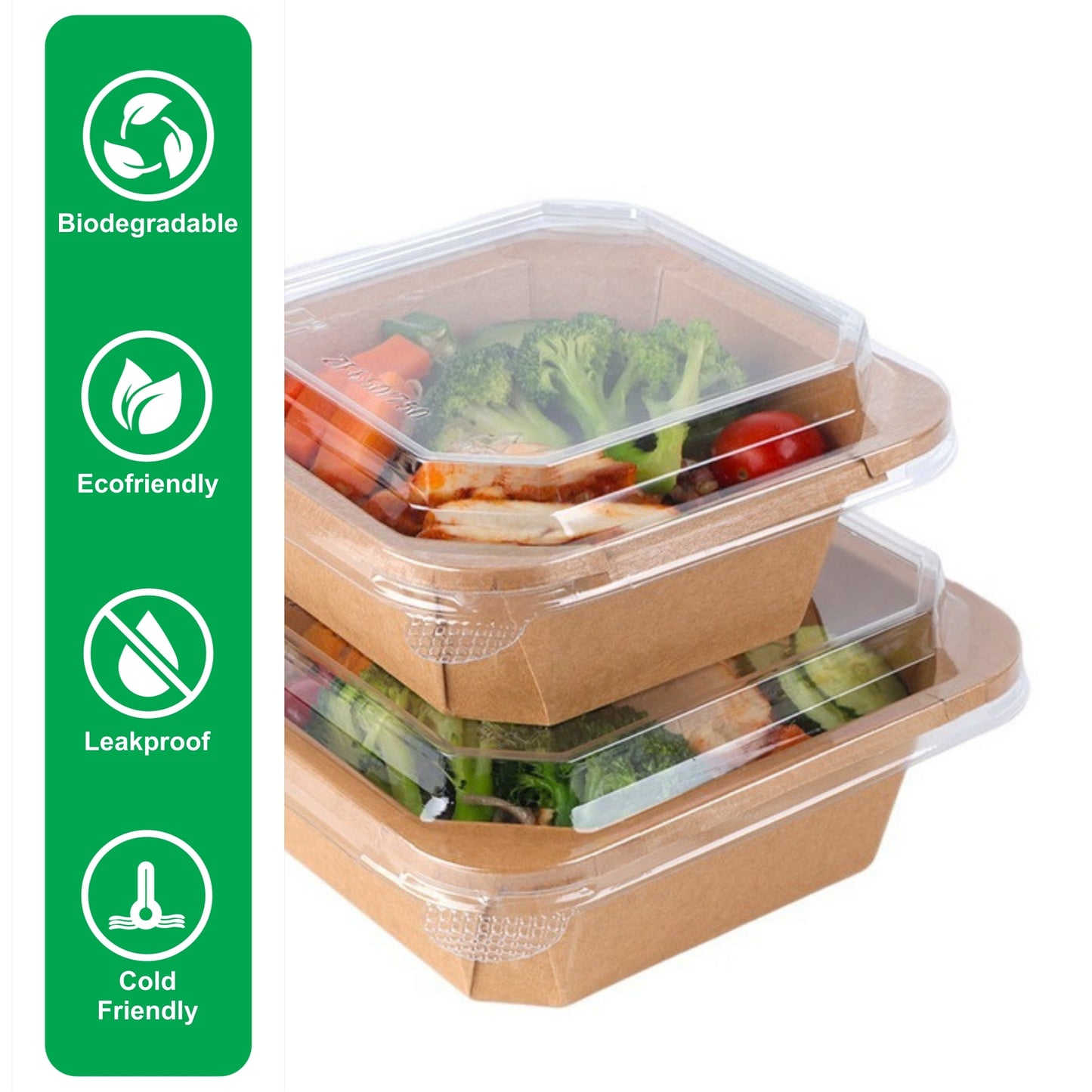 32 oz Square Paper Container