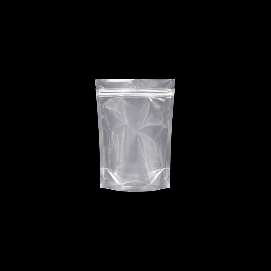 Stand Up Zipper Pouch Extra Clear 3 x 5