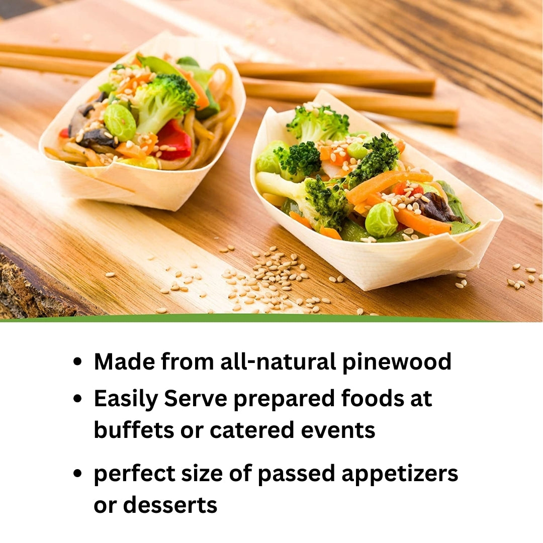 5 Inch Pinewood Boat Tray