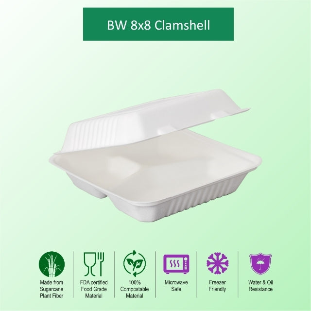 BW 8x8 3Cp Clamshell