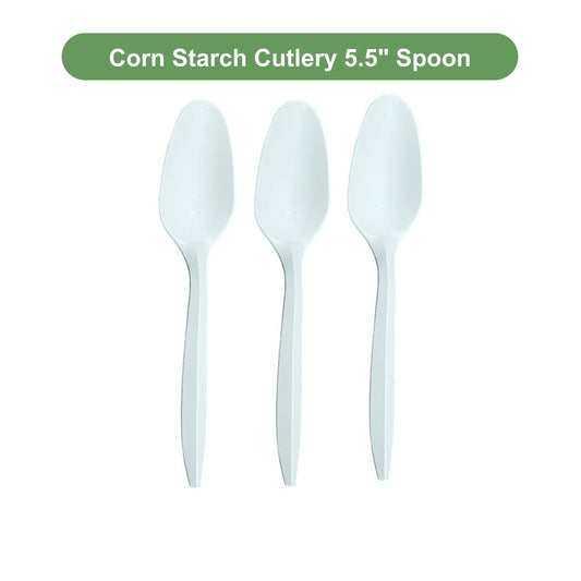 Corn Starch Spoon 5.5 Inch
