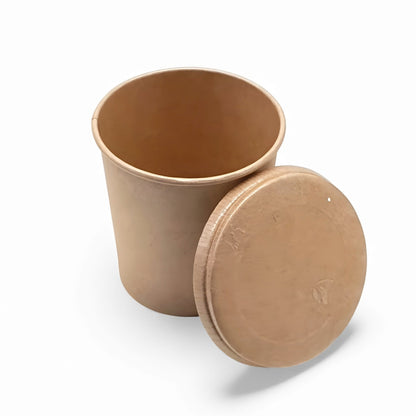 750 ml Kraft Round Paper Container