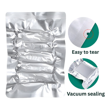 Vacuum Pouch - Both Side Aluminum Foil - 3 Side Seal (16 x 22)