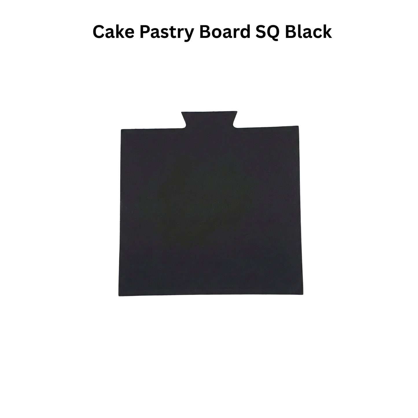 Cake Pastry Board – Square Black (3.5)
