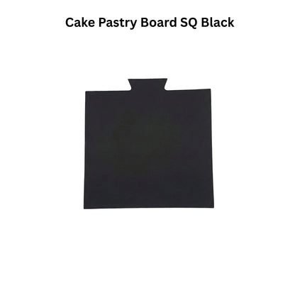 Cake Pastry Board – Square Black (3.5)