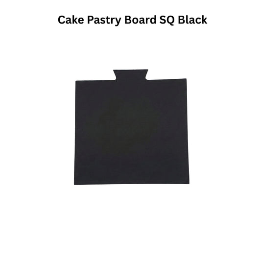 Cake Pastry Board – Square Black (3.5)