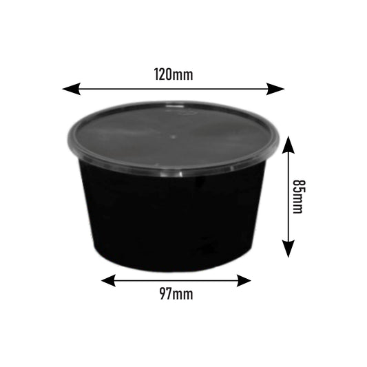 500 ml Round Container XL AP (120 DIA)