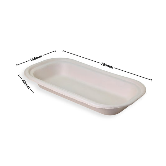 750ml Rectangular Salad Container with Lid